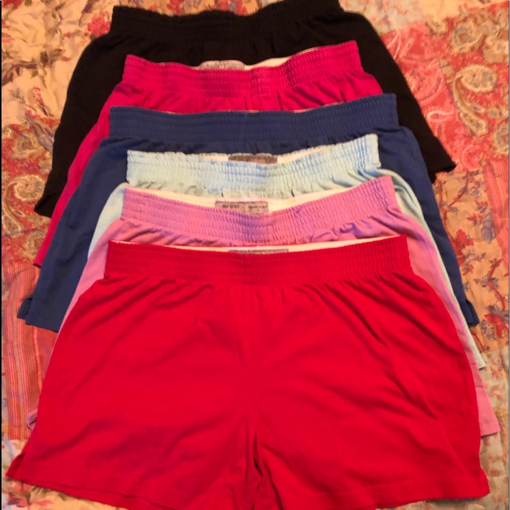 6 pair  Champion Shorts